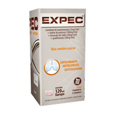 Expec Legrand Pharma xarope frasco com 120ml