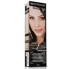 Tintura Beauty Color Permanente 3.0 Castanho Escuro 45g