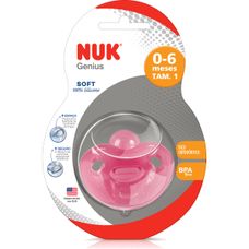 Chupeta Nuk 100% Silicone Feminino S1