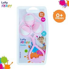Chocalho Lolly Tip Rosa