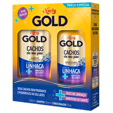 Shampoo+ Condicionador Niely Gold Chachos Do Seu Jeito 275ml+ 175ml