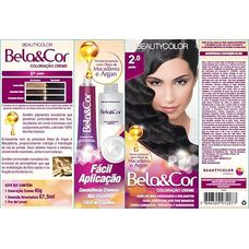 Tintura Bela & Cor Kit 2.0 Preto