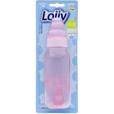 Mamadeira Lolly Clean Rosa 220ml