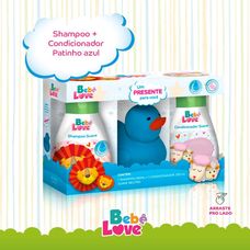 Shampoo+ Condicionador Bebê Love Azul Suave Neutro 240ml+ 220ml