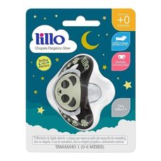 Chupeta Lillo Elegancy Glow Ortodôntico Silicone Nelt Tamanho 1
