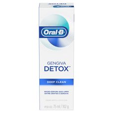 creme Dental Oral-B Gengiva Deep Clean 102g