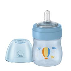 Mamadeira Lillo Super Evolution Bico de Silicone de 0 A 6 Meses Azul 150ml
