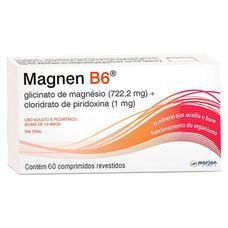 Magnen B6 Marjan com 60 comprimidos revestidos
