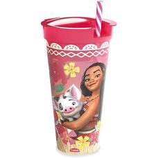 Copo Plasutil 2 Em 1 Moana 540ml