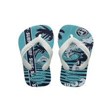 Sandália Havaianas Kids Athletic Azul 33/34