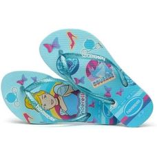 Sandália Havaianas Kids Slim Princess Azul Céu 27/28