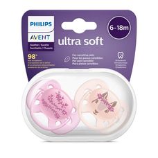 Chupeta Avent Ultra Soft 6-18 Meses Menina