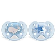 Chupeta Avent Ultra Soft 6-18 Meses Menino