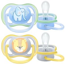 Chupeta Avent Ultra Air 0-6 Meses Deco Meninos Dup