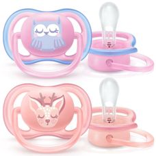 Chupeta Avent Ultra Air 0-6 Meses Deco Meninas Dup
