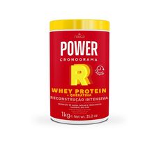 creme Para Tratamento Nazca Power Whey Protein + Queratin 1Kg