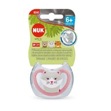 Chupeta Nuk Space Silicone Girl Tamanho 2