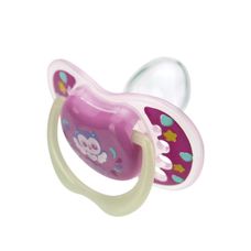 Chupeta Kuka Lumina Rosa Bico Ortodôntico Número 2