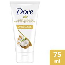 loção Hidratante Dove Para As Mãos Oleo de Coco & Leite de Amêndoas 75ml