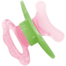 Mordedor Infantil Buba Massageador de Gengiva Rosa
