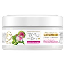Máscara Capilar Dove Poder Das Plantas Nutrição+ Gerânio 190g