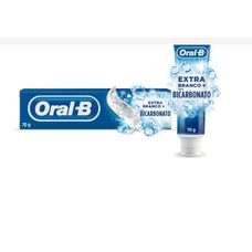 creme Dental Oral-B Extra Bco Bicabornato 70g