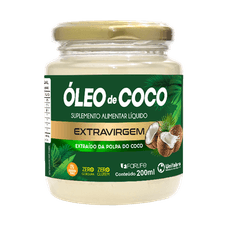 Óleo de Coco Unifabra Forlife 200ml