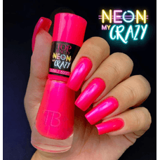 Esmalte Top Beauty Premium Neon My Crazy Bubble Boom