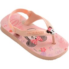 Sandália Havaianas Baby Disney Classic Rosa/Rosa 17/18