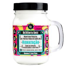 Máscara Capilar Lola Be(M)Dita Ghee Hidratação Banana E Aloe Vera 350g
