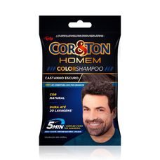 Shampoo Tonalizante Cor & Ton Homem Castanho Médio 4.0