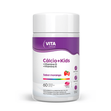 Polivitaminico Vita Clinical Cálcio +Kids com 60 cápsulas