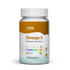 Ômega 3 Vita Clinical Pack com 240 cápsulas
