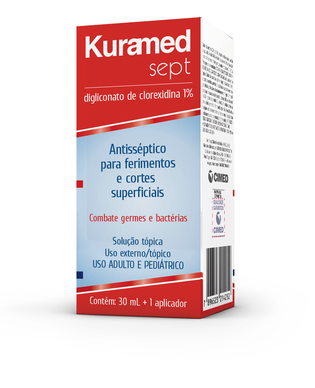 Kuramed Cimed Sept 10mg/ml solução Tópica 30ml