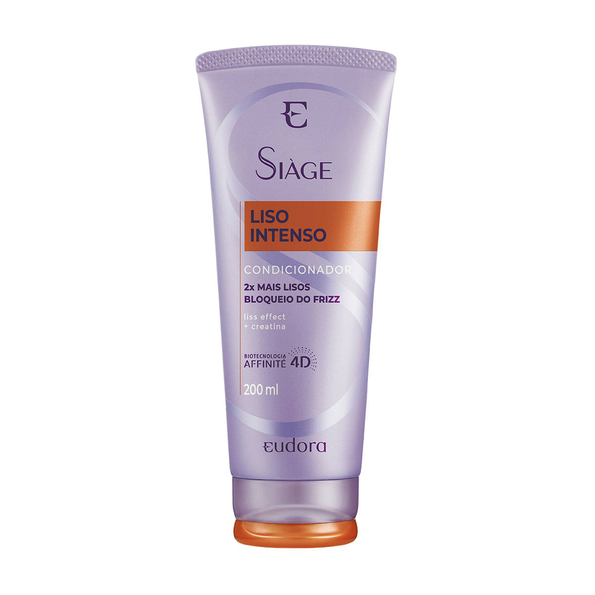 Condicionador Cabelos Eudora Siage Liso Intenso 200ml