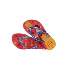 Sandália Havaianas Kids Slim Princess Vermelho Crush 25/26