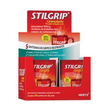 Stilgrip Kley Hertz Mel E Limão com 1 Envelope 400mg+ 4mg+ 4mg 5g