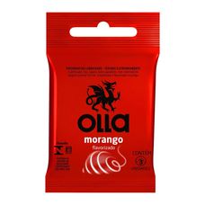 Preservativo Olla Lubrificante de Bolso com 3 Unidades