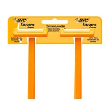 Aparelho Barbeador Bic Sensitive Amarelo