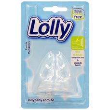 Bico Mamadeira Lolly Silicone Red