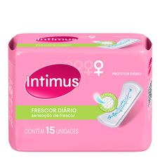 Protetor Diário Intimus Frescor Diário Sem Abas 15 Unidades