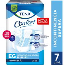 Fralda Geriátrica Tena Confort Mega Eg com 7 Unidades