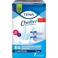 Fralda Geriátrica Tena Confort Mega Eg com 7 Unidades