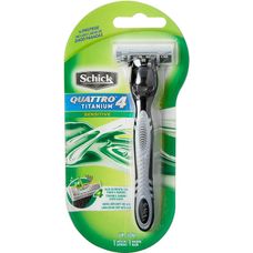 Aparelho Barbeador Schick Quattro Titanium Descartável