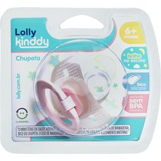 Chupeta Lolly Net Silicone Ortodôntico Tamanho 2 Rosa