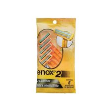 Aparelho de Barbear Enox 2 Pack Descartável com 5 Unidades