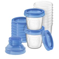 Copo Para Armazenamento De Leite Materno Philips Avent Com 10 Unidades