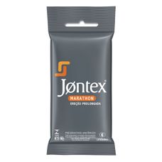 Preservativo Jontex Lubrificante Marathon com 6 Unidades