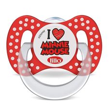 Chupeta Lillo Funny Minnie Ortodôntico Tamanho 1