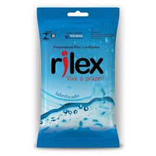 Preservativo Rilex Lubrificante com 3 Unidades